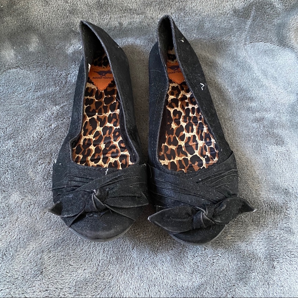 Never Worn!!! Rocketdog Black Flats